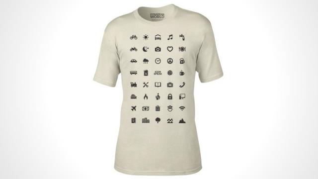 The ICONSPEAK T-Shirt Is The Perfect Apparel For Any World Traveller