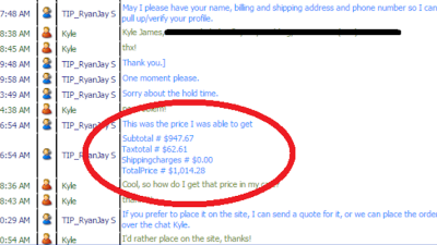 Haggle An Expensive Online Purchase Over Live Chat