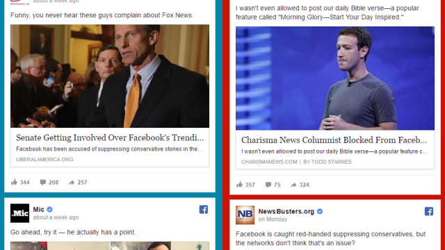 This Interactive Tool Shows How Your News Feed Can Become Politically Biased
