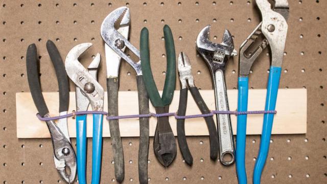 This DIY Elastic Tool Holder Keeps Everything You Need Close At Hand