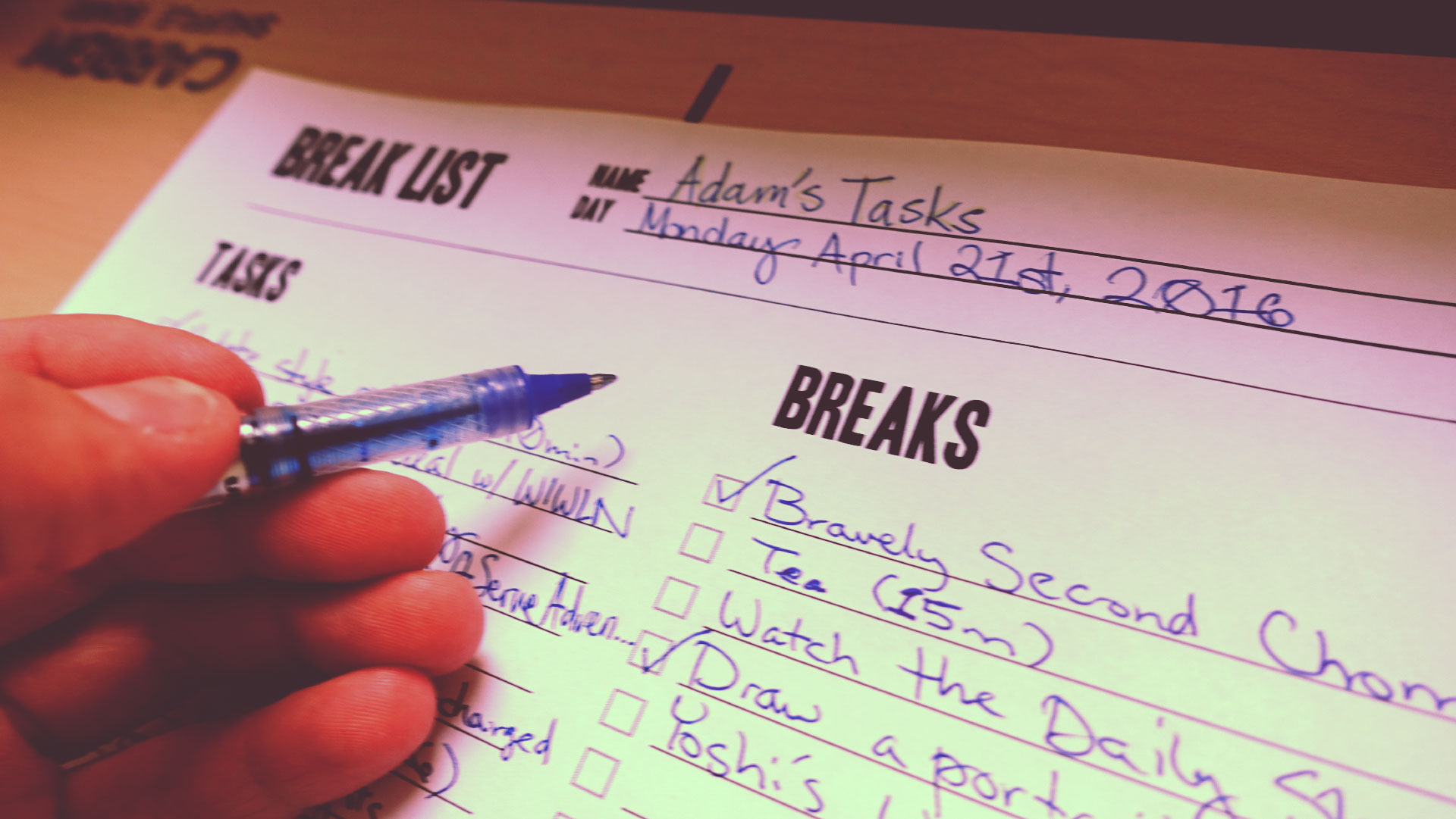Swap Your To-Do List For A ‘Break List’ To Get More Done