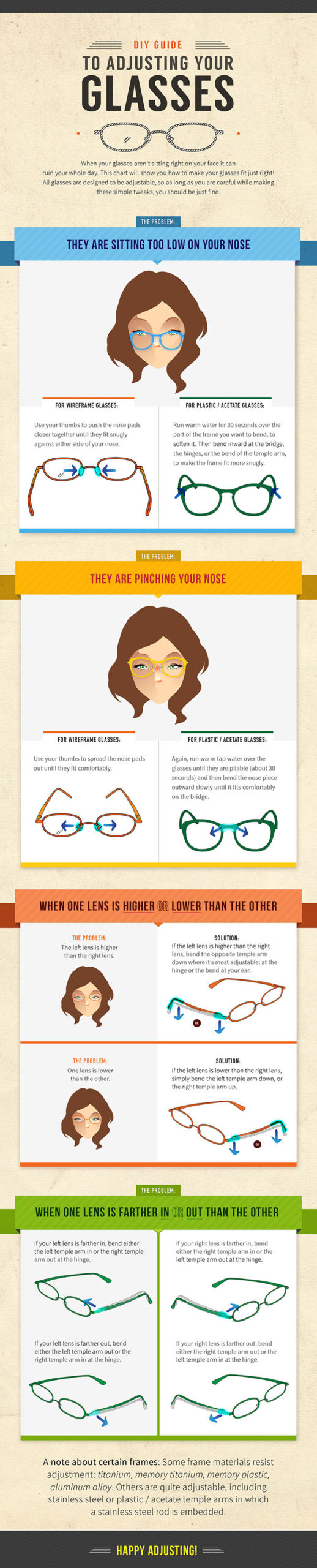 A DIY Guide To Adjusting Your Own Glasses