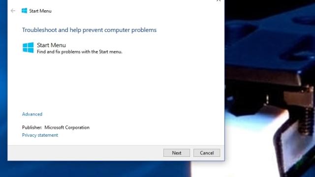 Microsoft’s Start Menu Repair Tool Fixes Common Windows 10 Start Menu Annoyances