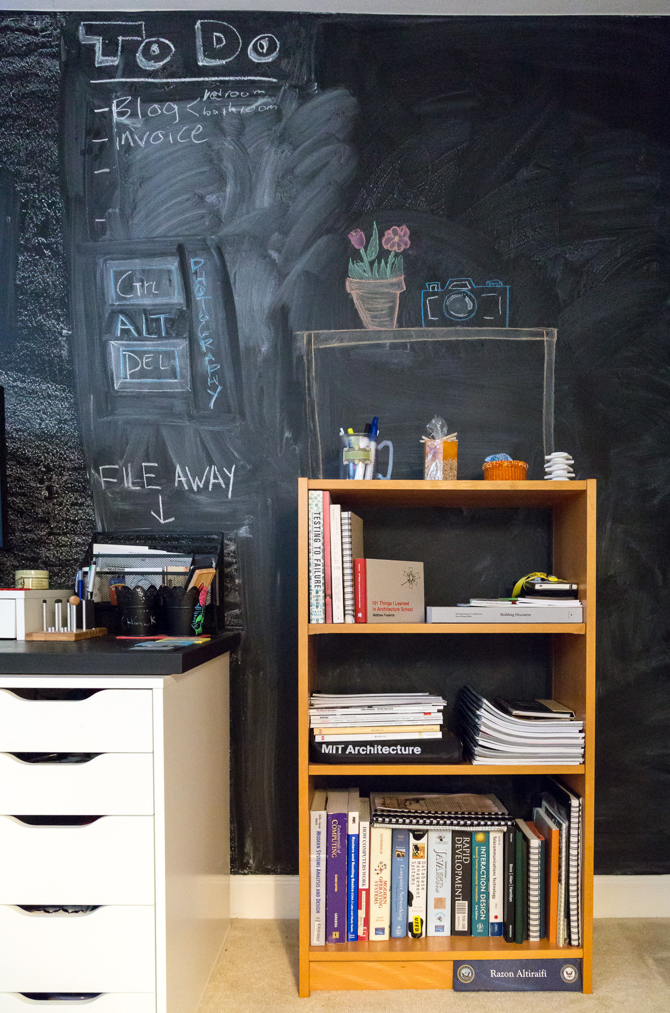 The Chalkboard Wall Workspace