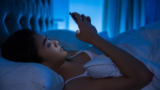 Why Using Your Phone In Bed Can Cause Temporary Blindness
