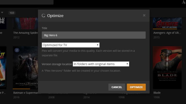 Use Plex’s Optimise Feature To Make Streaming Playback Smoother