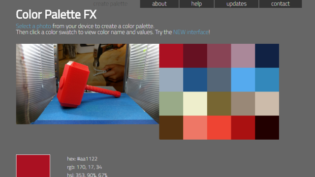 Colour Palette FX Finds A Whopping 18 Colour Palette For Your Designs