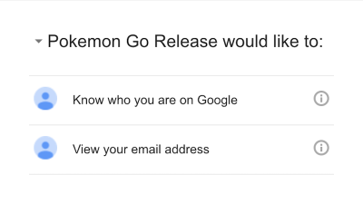 Pokémon GO Updates With A Fix For Google Permissions