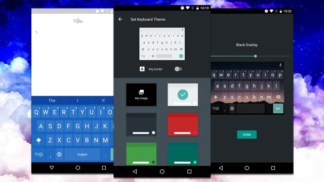 New Google Keyboard With Theme Picker Finally Hits The Play Store