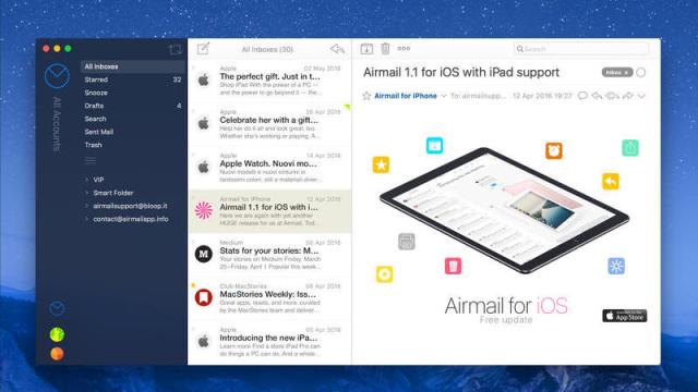 Airmail For Mac Adds New Snooze Actions And Unified VIPs