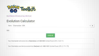 See If A Pokemon Is Worth Evolving In Pokemon GO With This CP Calculator