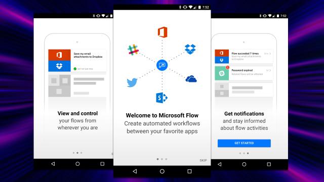 Microsoft’s IFTTT Competitor Flow Gets Its First Android Beta