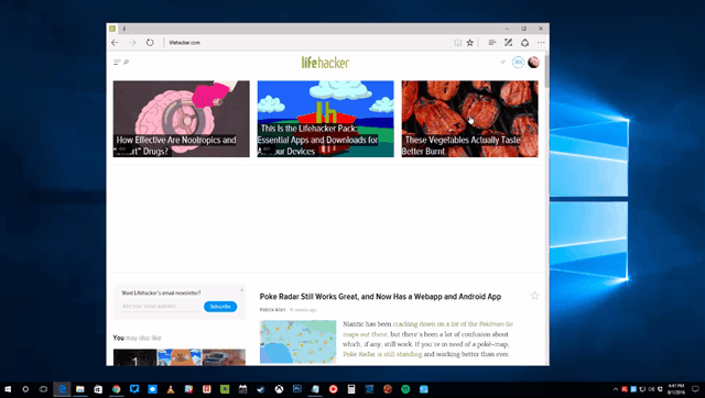 All The Coolest Features Of Windows 10’s Anniversary Update