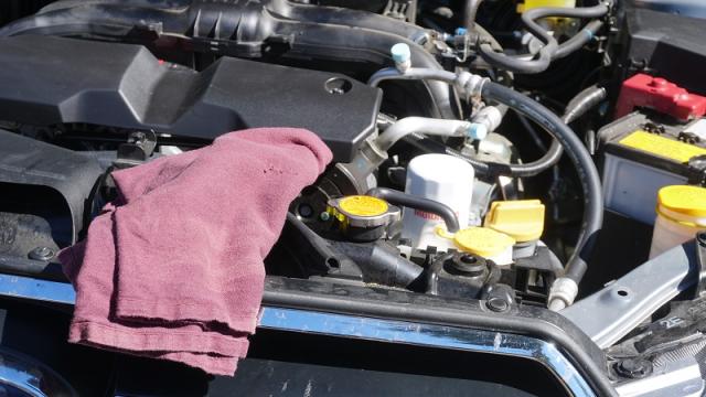 Why You Should Always Keep A Rag In Your Car