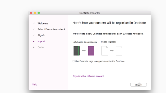 Microsoft’s Evernote To OneNote Conversion Tool Is Now On Mac
