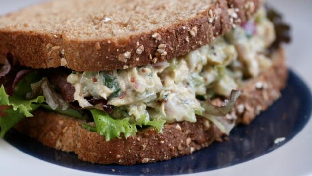 Chickpeas Make A Surprisingly Good Tuna Salad Substitute