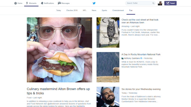 Twitter Now Lets Anyone Collect Tweets Into Moments, Embed Them In Web Pages