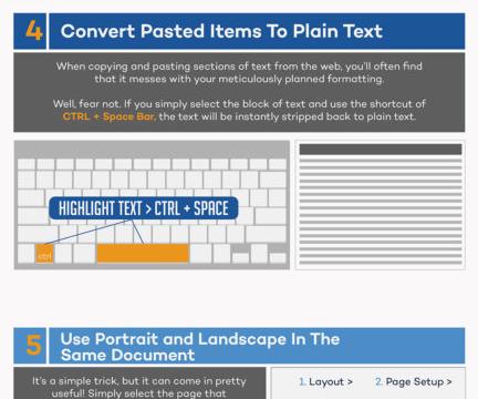 Eight Microsoft Word Shortcuts You May Not Know [Infographic]