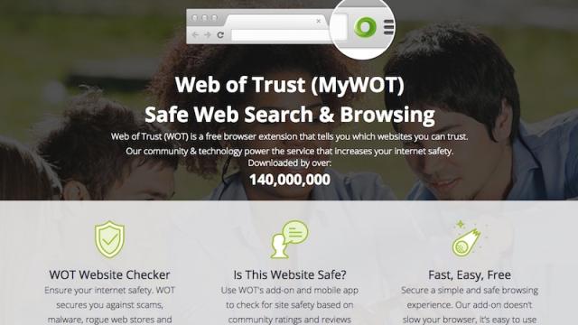 Web Of Trust Sells Your Browsing History, Uninstall It Now