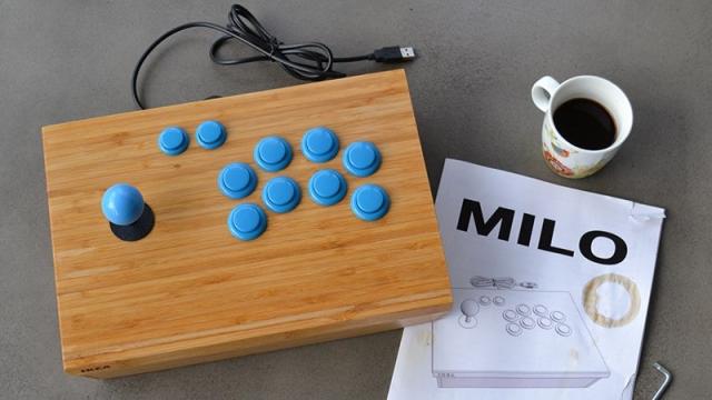 Build Your Own Arcade Stick Encased In IKEA Parts