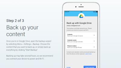 Google’s New Drive Backup Tool Makes Switching From iOS To Android Easier