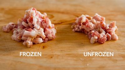 Make Dicing Bacon Easier By Giving It A Quick Freeze