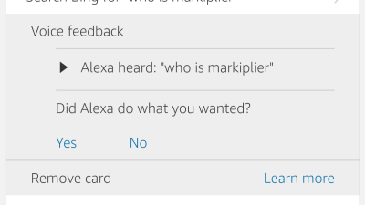 Help Alexa Understand You Better By Telling Her When She’s Right
