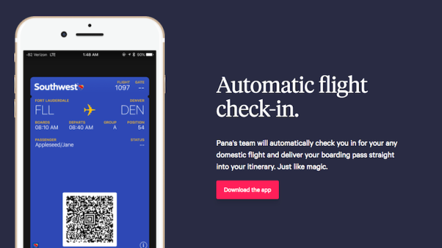 Pana Is A Collaborative Travel Planning App With Automatic Flight Check-In