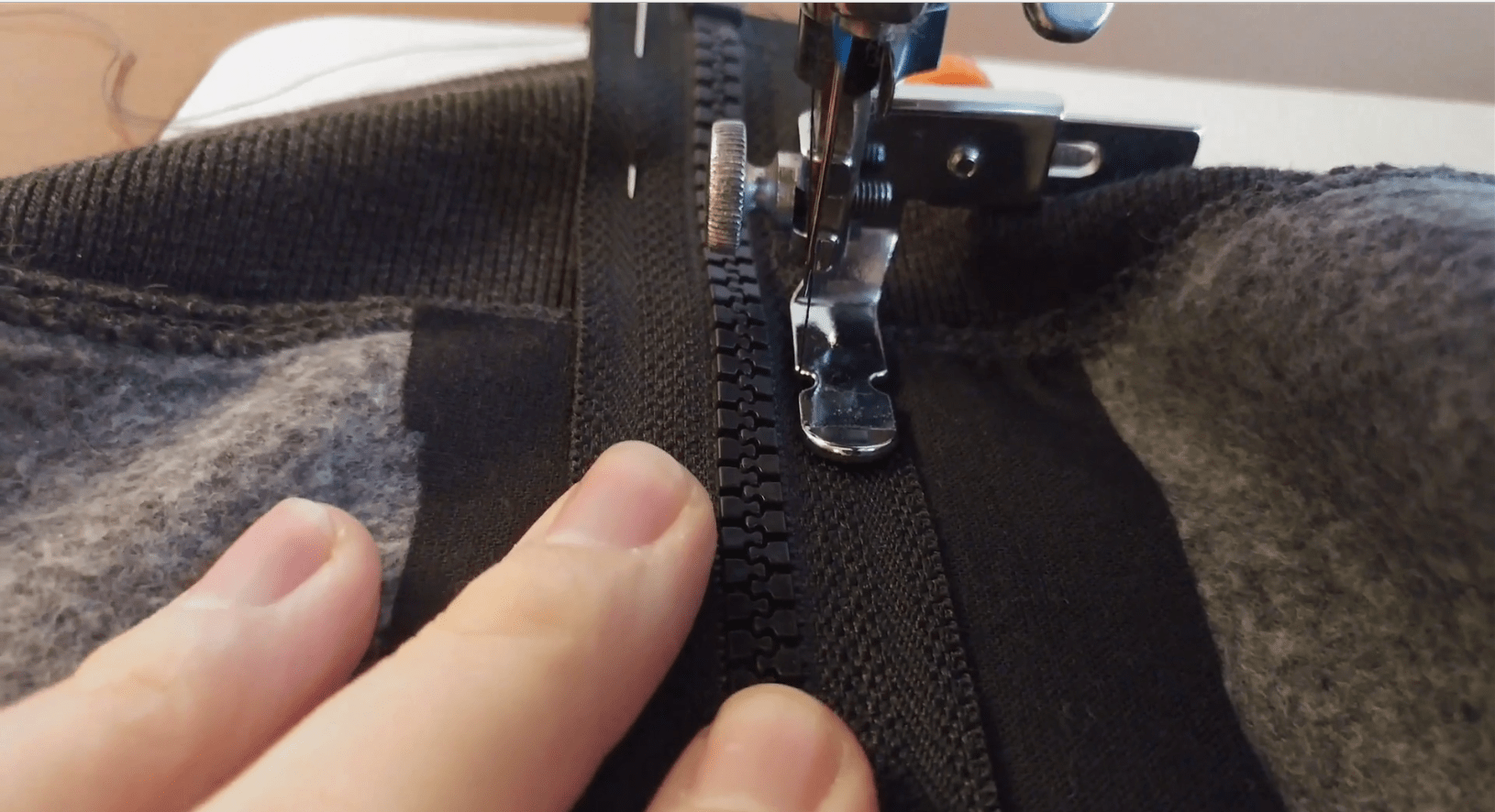 How To Sew A Zipper Into Your Favourite Hoodie
