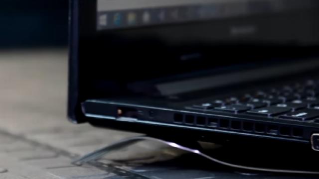 Make A Simple DIY Laptop Cooling Stand With Two Forks