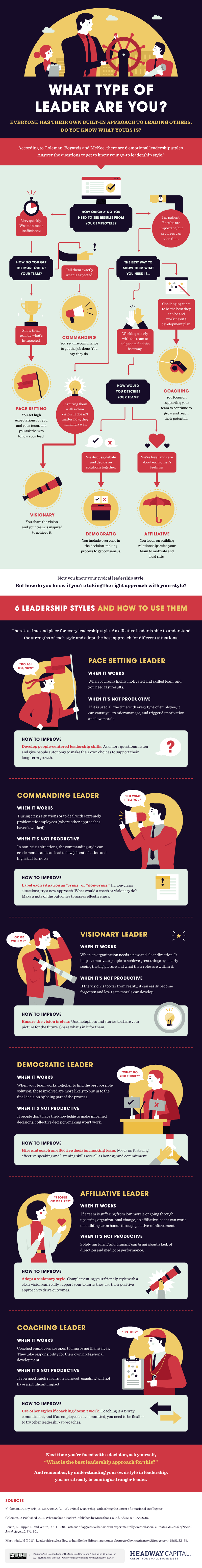 Find Your Leadership Style With This Flowchart [Infographic]