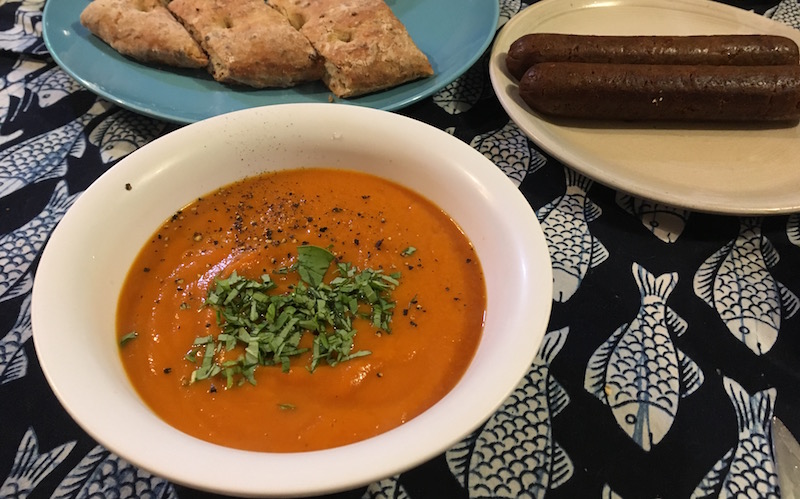 Prep Cook: Carrot-Ginger Soup And Lentil Sloppy Joes