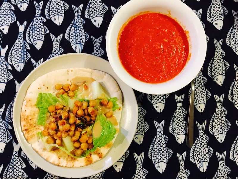 Prep Cook: Spicy Buffalo Wraps, Loaded Pizza And Strawberry Shortcake Smoothie