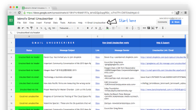 Roll Your Own Unroll.me With A Google Script