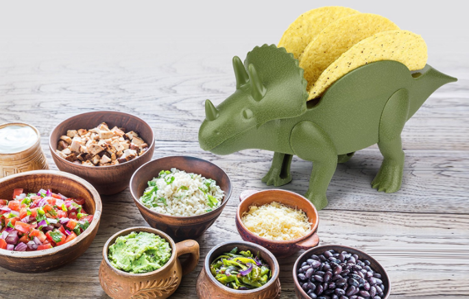 Why Wouldn’t You Want A Dinosaur To Hold Your Tacos?