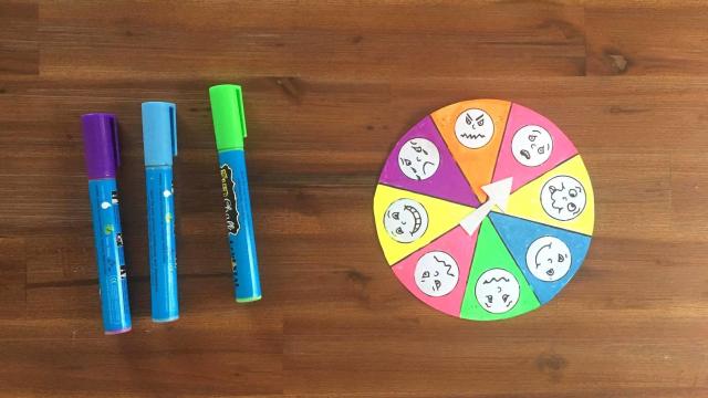 Make An Emotion Wheel To Help Kids Express Their Feelings 