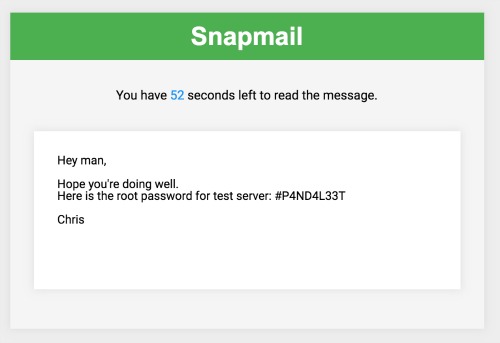 Snapmail Allows You To Send Self-Destructing Gmail Messages