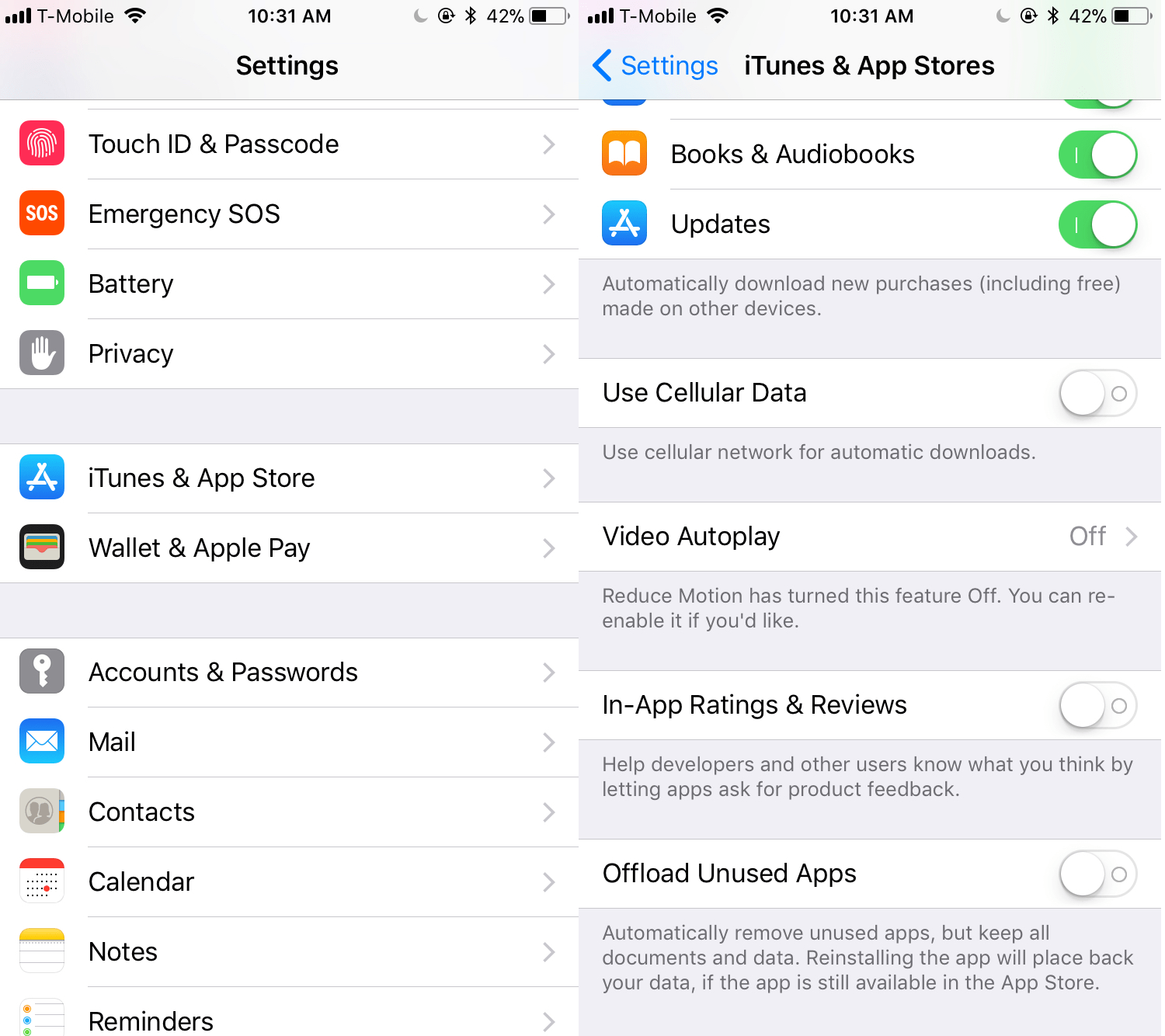 How To Turn Off App Ratings Requests In iOS 11