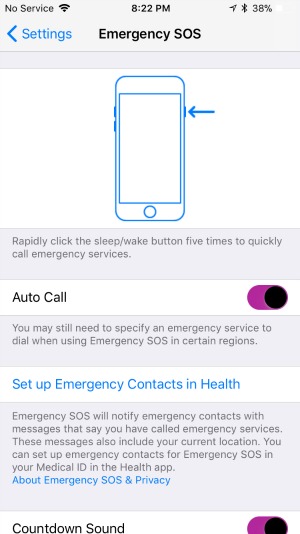 Set Up iOS 11’s Emergency SOS Now When You Don’t Need It