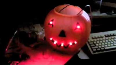 Hack A Cheap Plastic Pumpkin To Play Custom Sounds When People Get Close