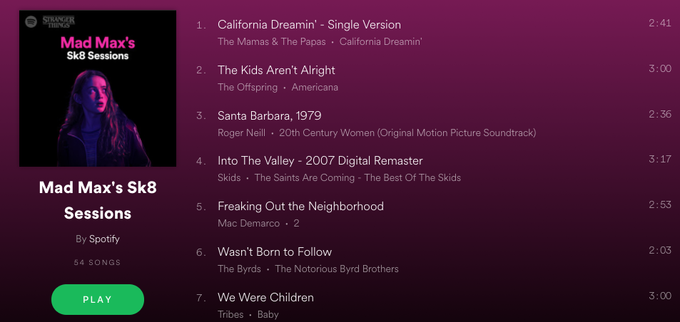 Spotify Will Now Make You A Custom Stranger Things Playlist