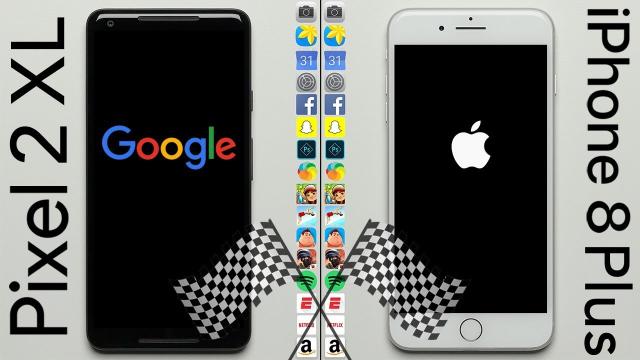 Speed Test: iPhone 8 Plus Vs Pixel 2 XL