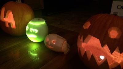 Carve A Honeydew Jack-O-Lantern This Halloween