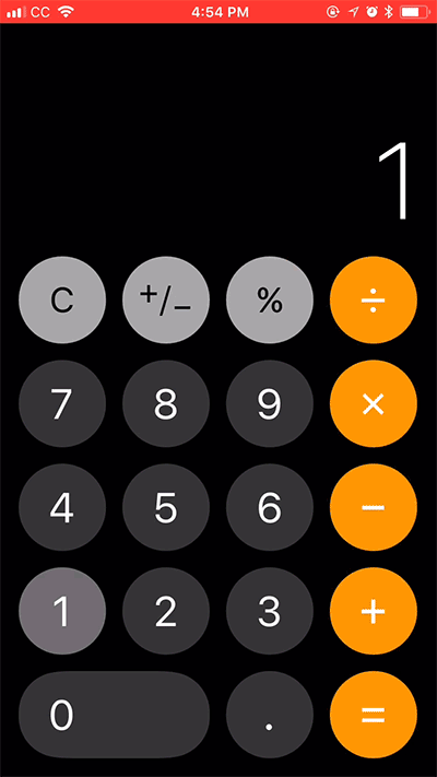 Don’t Use The Calculator On iOS 11.1