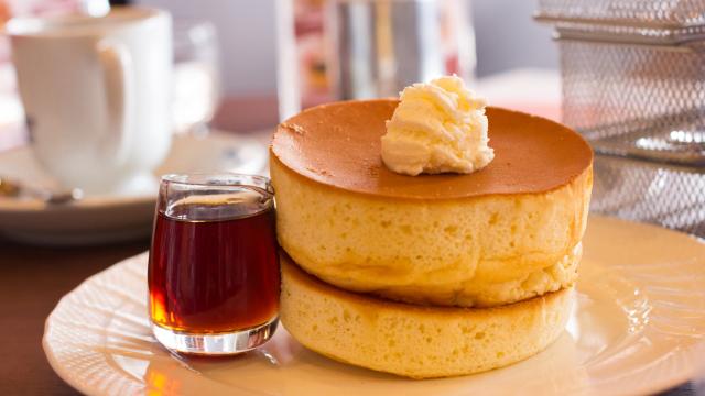 The Secret To This Towering, Fluffy Pancake Is Mayonnaise