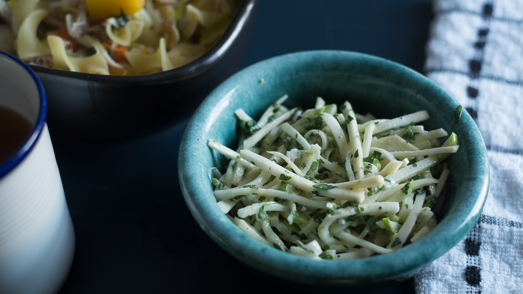 Celery Root Is The Key To This Fresh, Vibrant Coleslaw