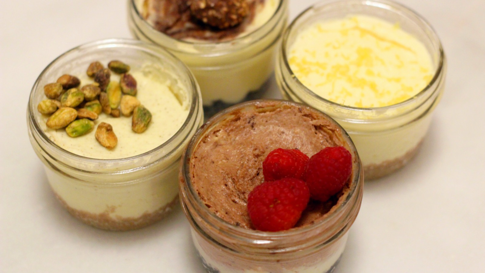 Make A Four-Flavour Cheesecake Sampler In Your Pressure Cooker