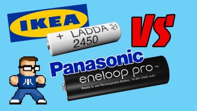 Rechargeable AA Batteries: Panasonic Eneloop Vs. IKEA LADDA