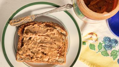 Store Organic Peanut Butter Upside Down To Avoid An Oily Mess