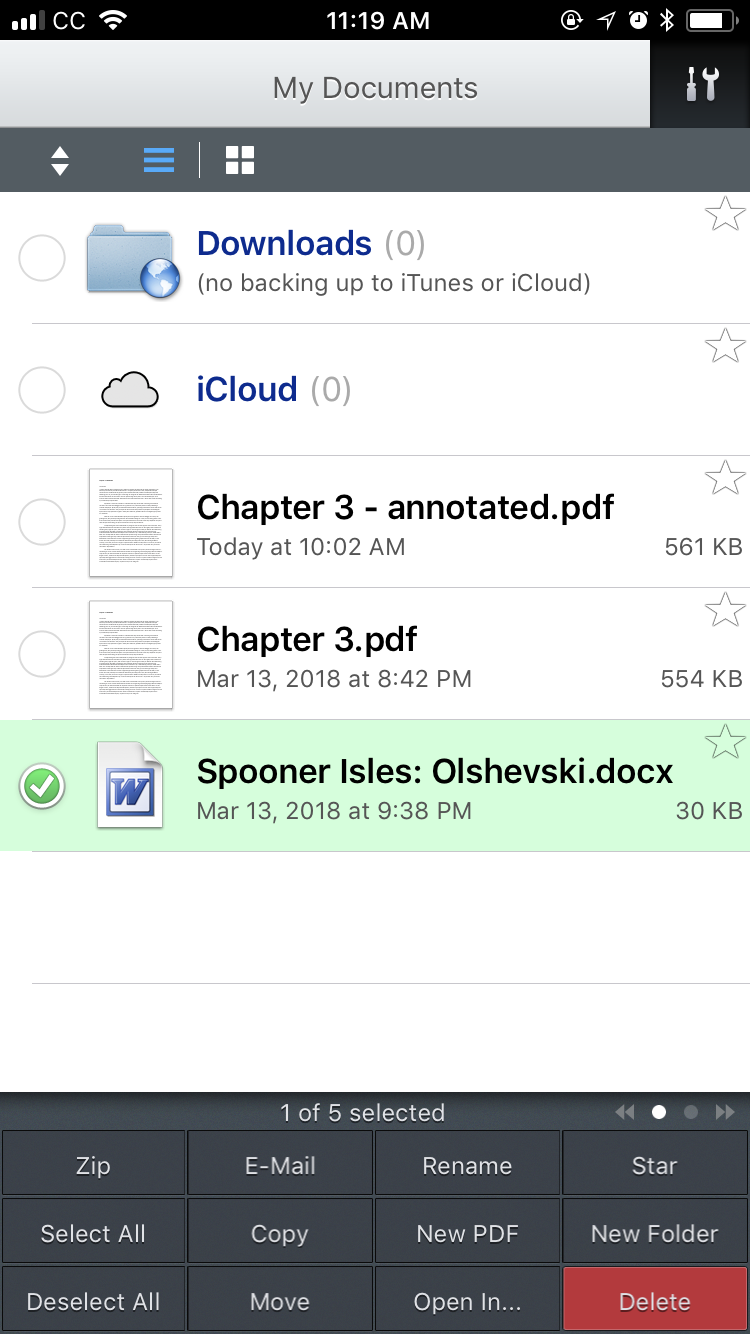 Read PDFs On Your Phone With GoodReader